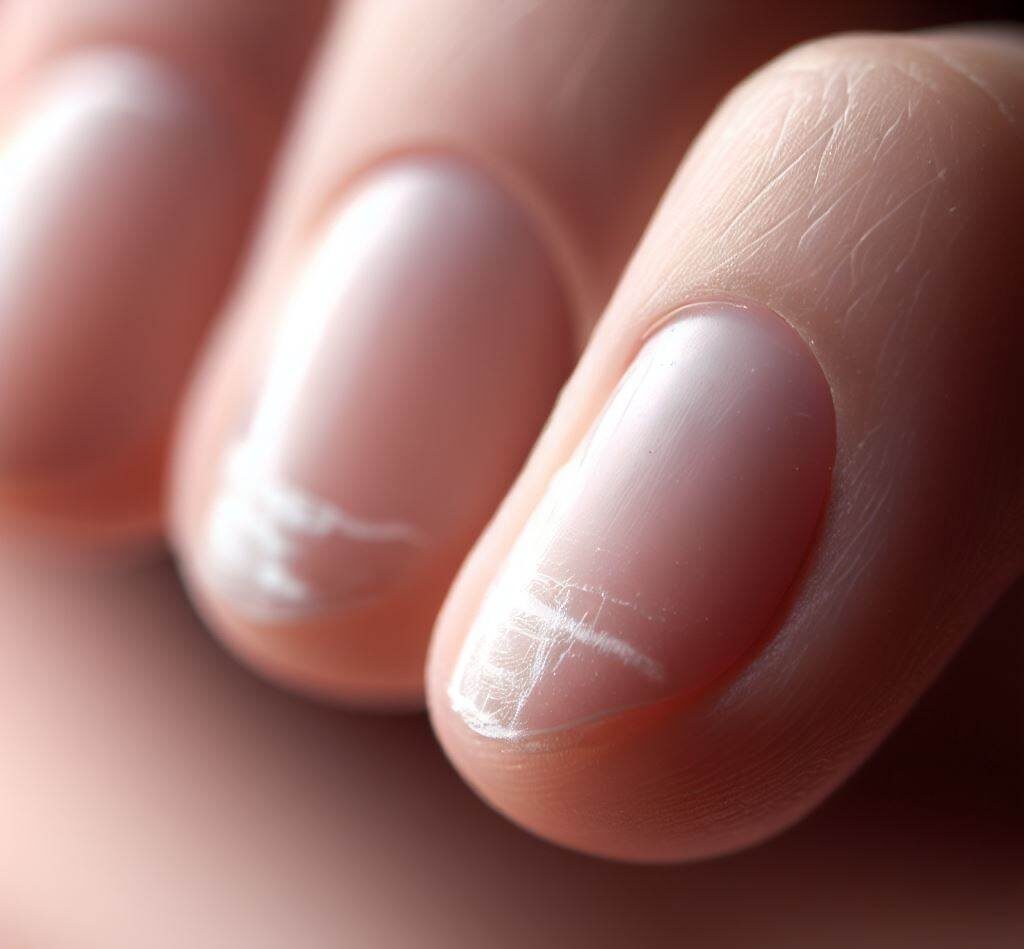 white marks in nails
