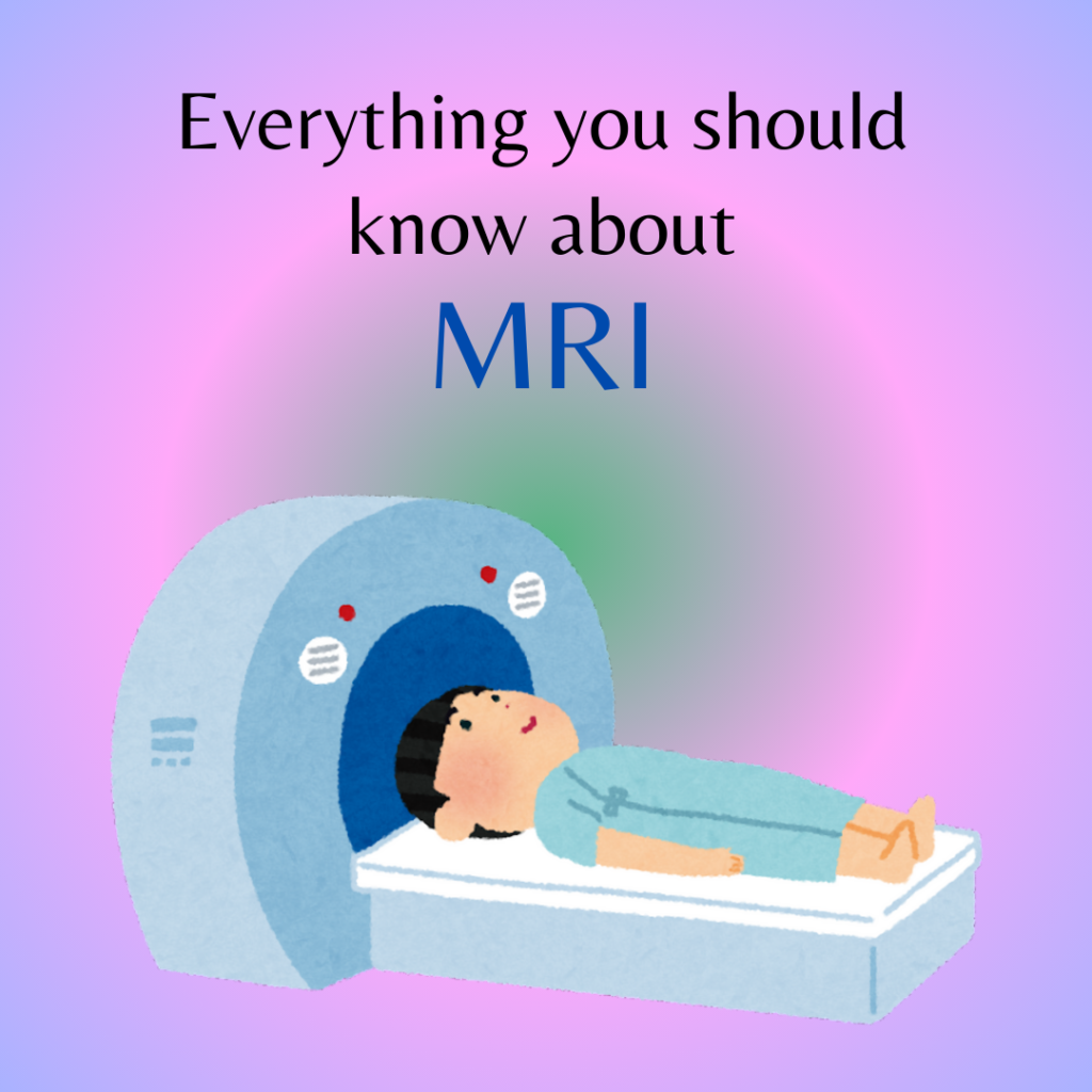 Preparation before MRI scan